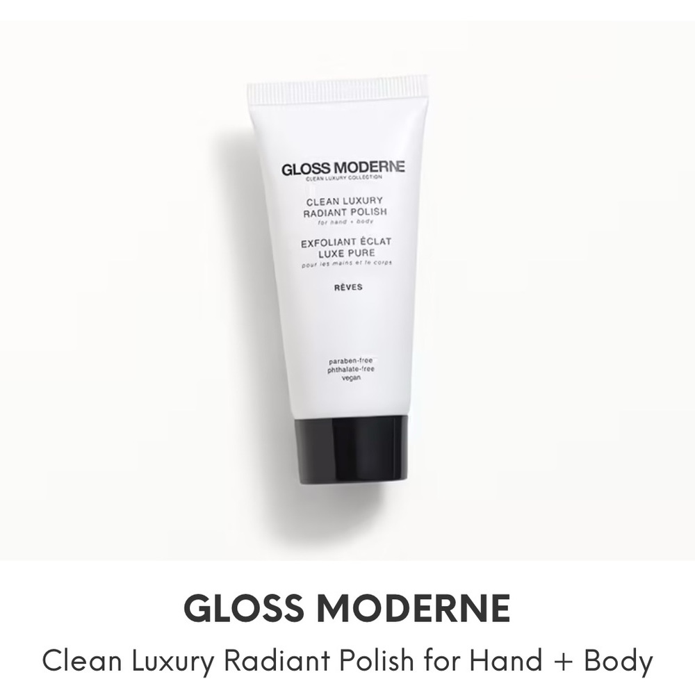 Gloss moderne clean luxury radiant polish for hand + body reves